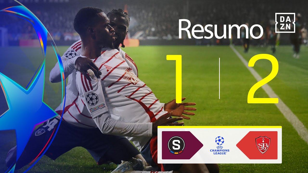 Resumo | Sparta Prague 1-2 Brest | Champions League 24/25
