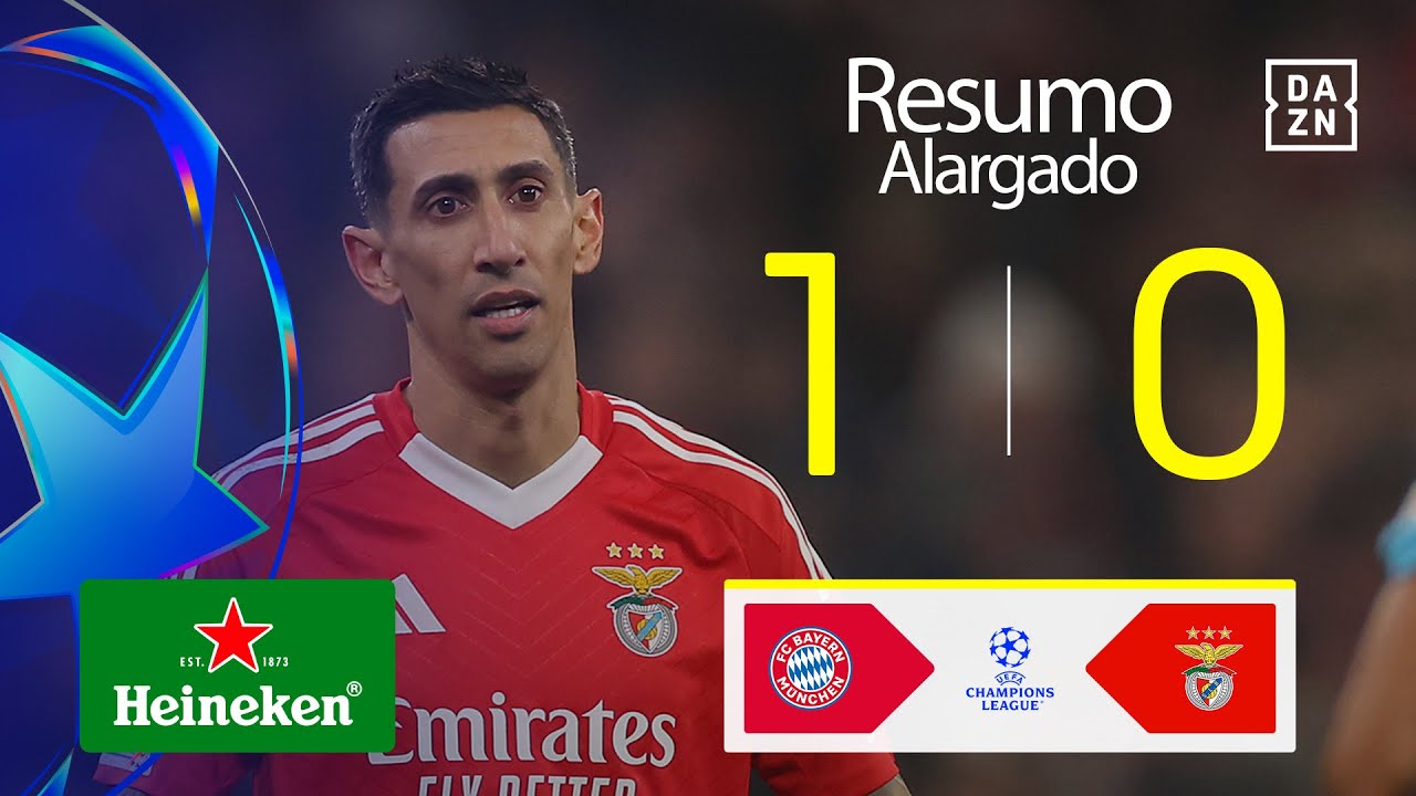 Resumo alargado | Bayern 1-0 SL Benfica | Champions League 24/25