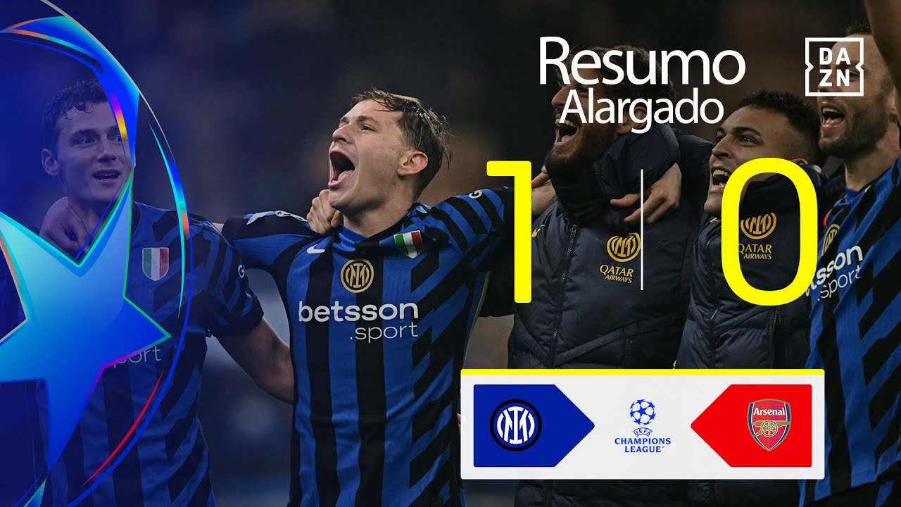 Resumo alargado | Inter 1-0 Arsenal | Champions League 24/25