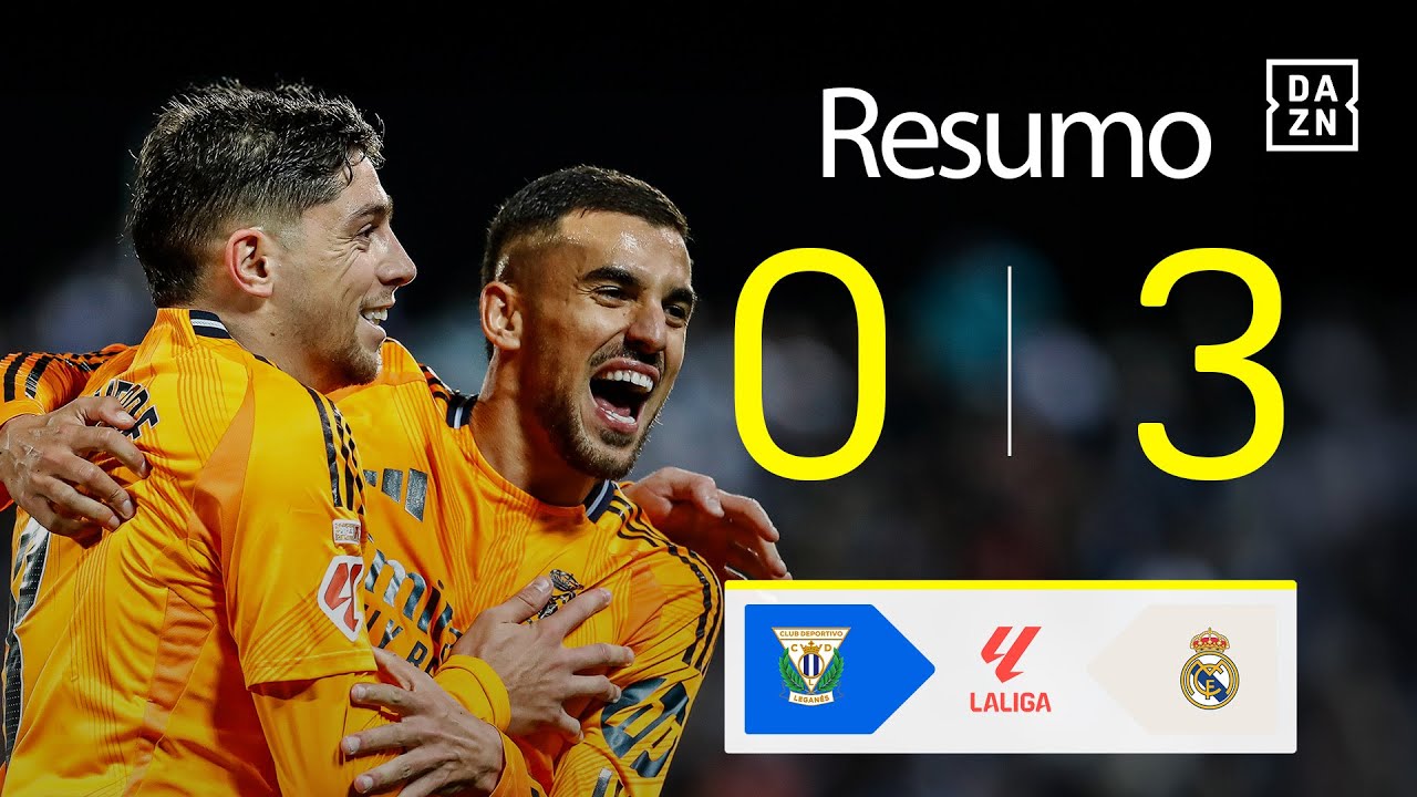Resumo | CD Legan&eacute;s 0-3 Real Madrid | LALIGA 24/25