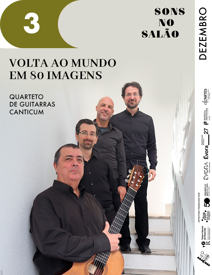 (03/12) SONS NO SAL&Atilde;O &ndash; “Volta ao Mundo em 80 Imagens”
