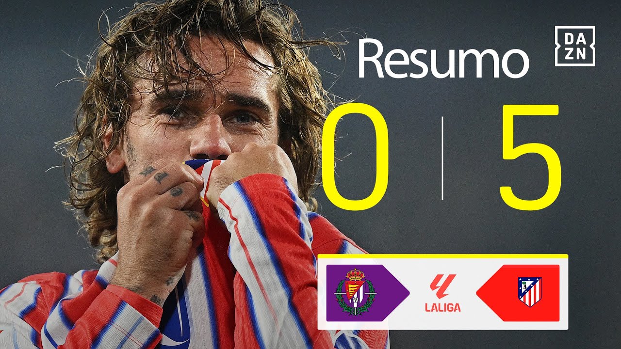 Resumo | Real Valladolid 0-5 Atl&eacute;tico Madrid | LALIGA 24/25