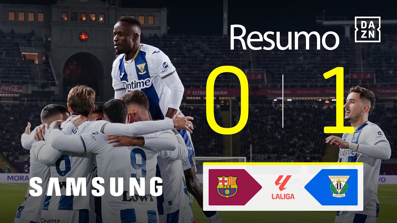 Resumo | Barcelona 0-1 Legan&eacute;s | LALIGA 24/25