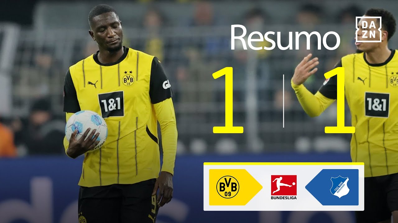 Resumo | Dortmund 1-1 Hoffenheim | Bundesliga 24/25