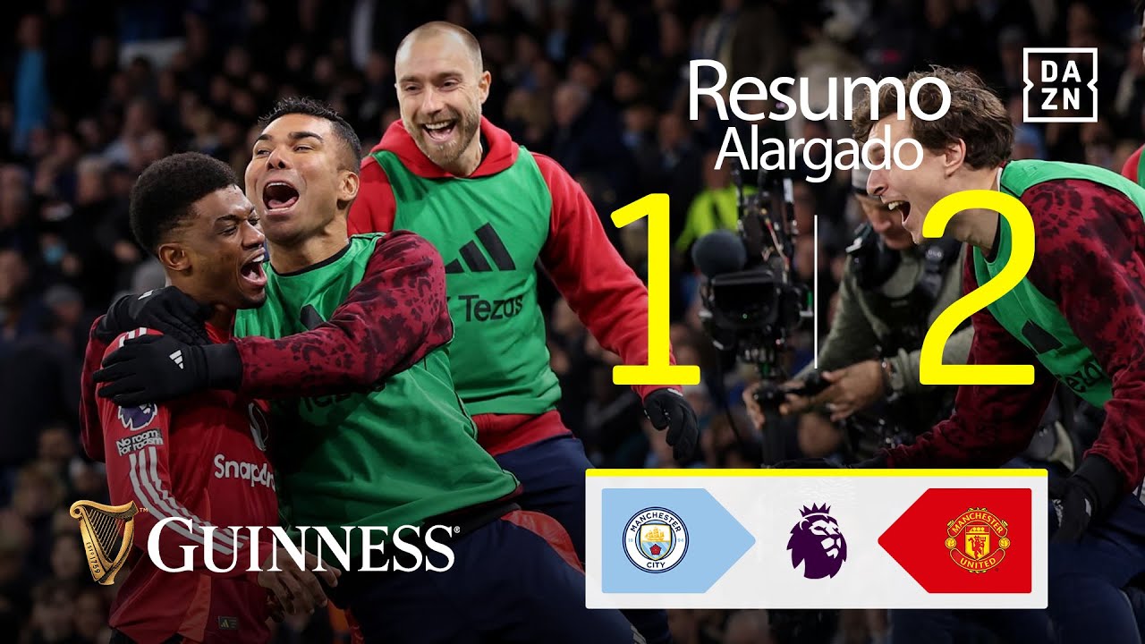 Resumo | Man City 1-2 Man United | Premier League 24/25