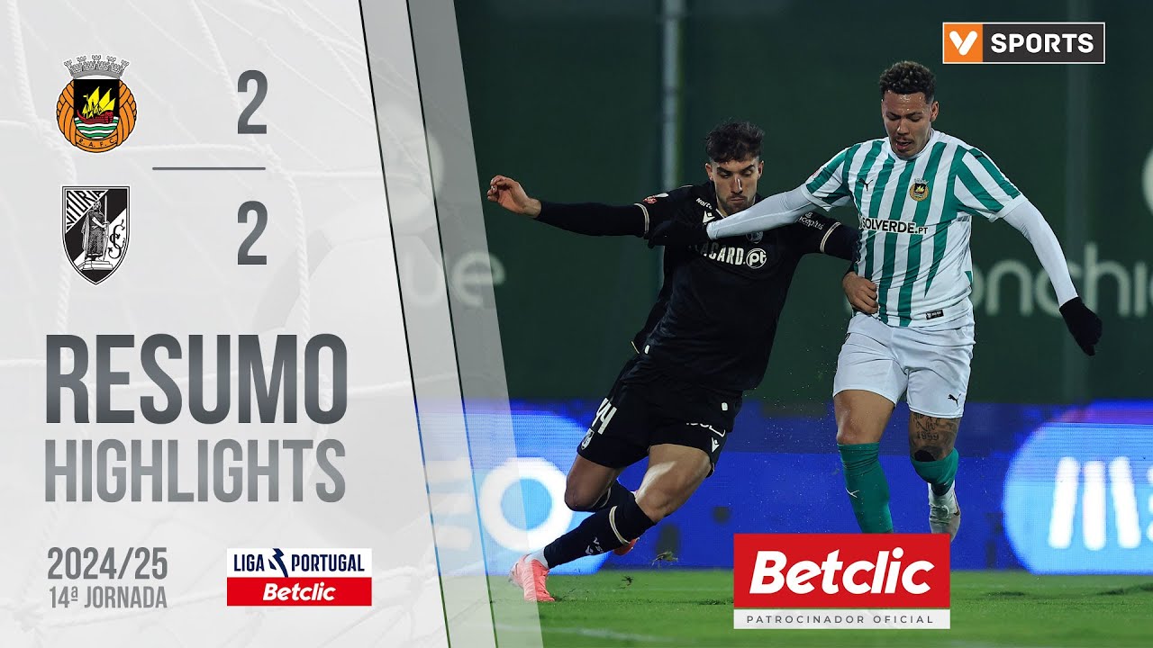 Resumo: Rio Ave 2-2 Vit&oacute;ria SC (Liga 24/25 #14)