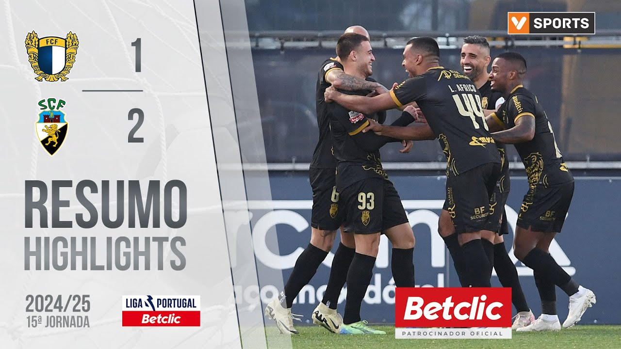 Resumo: Famalic&atilde;o 1-2 Farense (Liga 24/25 #15)