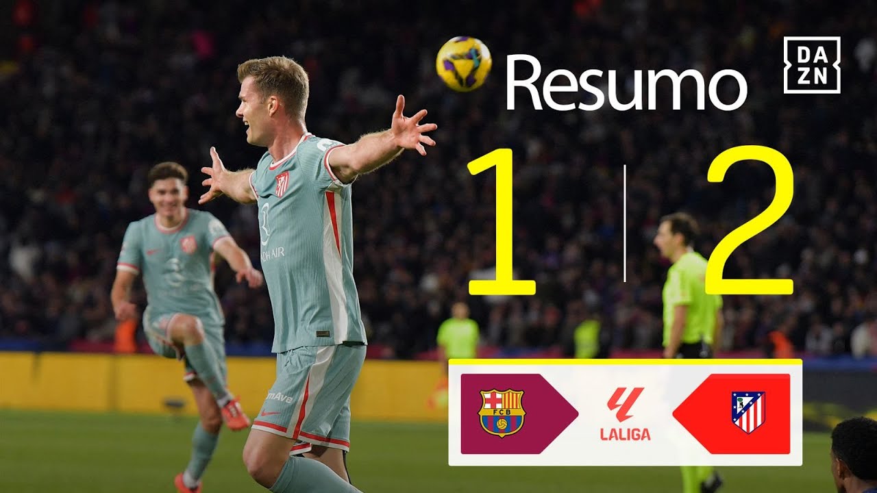 Resumo | FC Barcelona 1-2 Atletico Madrid | LALIGA 24/25
