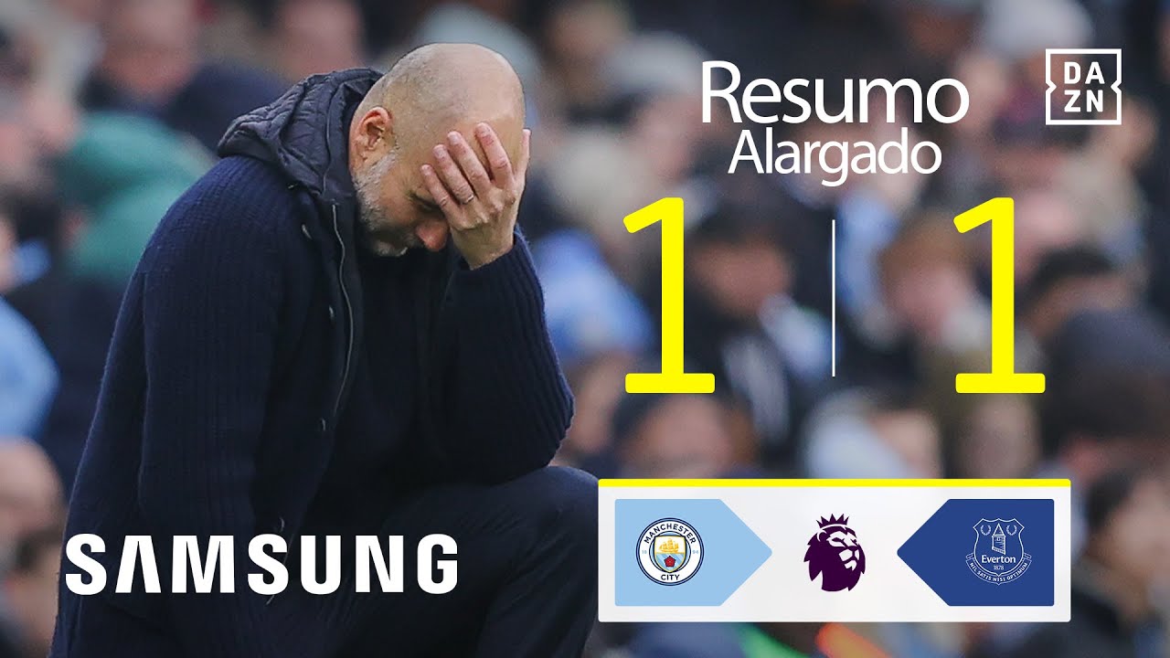 Resumo alargado | Man City 1-1 Everton | Premier League 24/25