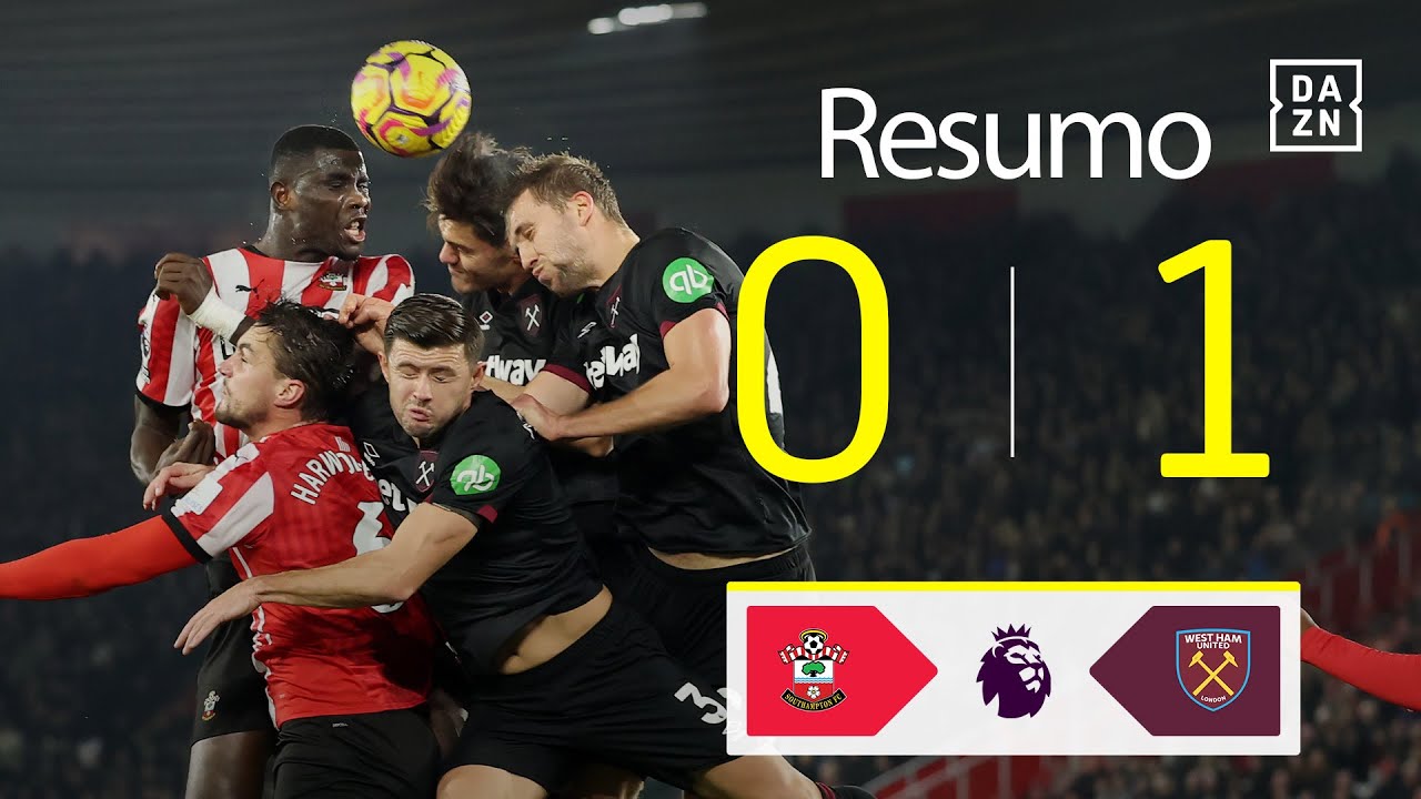 Resumo | Southampton 0-1 West Ham | Premier League 24/25