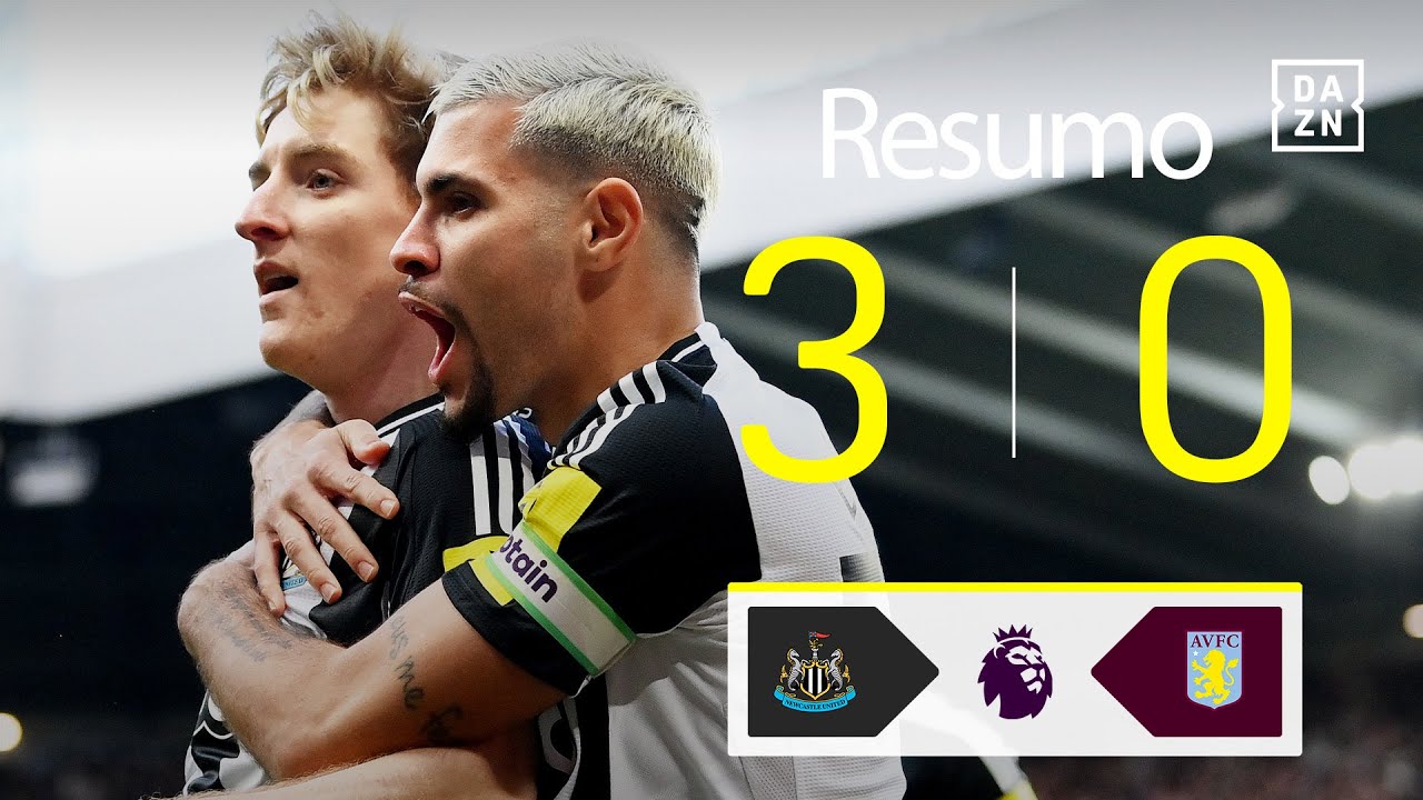 Resumo | Newcastle 3-0 Aston Villa | Premier League 24/25