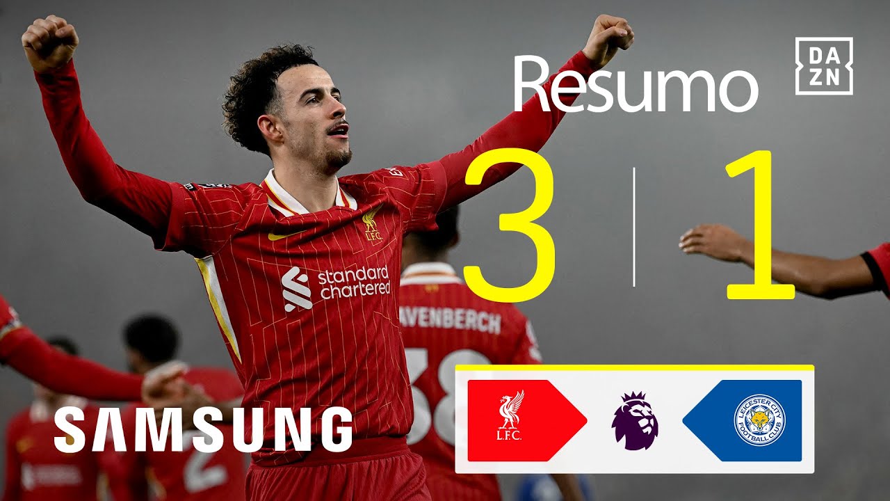 Resumo | Liverpool 3-1 Leicester | Premier League 24/25