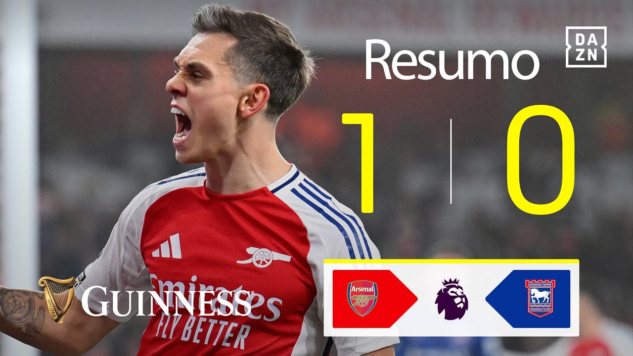 Resumo | Arsenal 1-0 Ipswich Town | Premier League 24/25