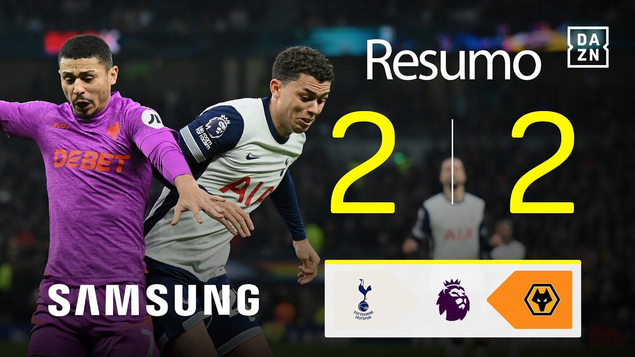 Resumo | Tottenham 2-2 Wolves | Premier League 24/25