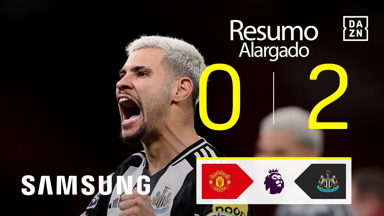 Resumo Alargado | Manchester United 0-2 Newcastle | Premier League 24/25