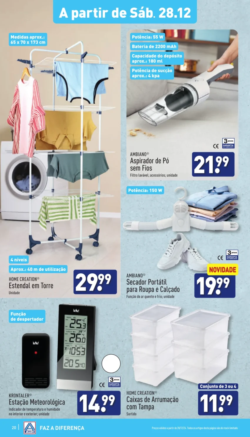 Antevis&atilde;o Folheto ALDI (23 a 29 dezembro)