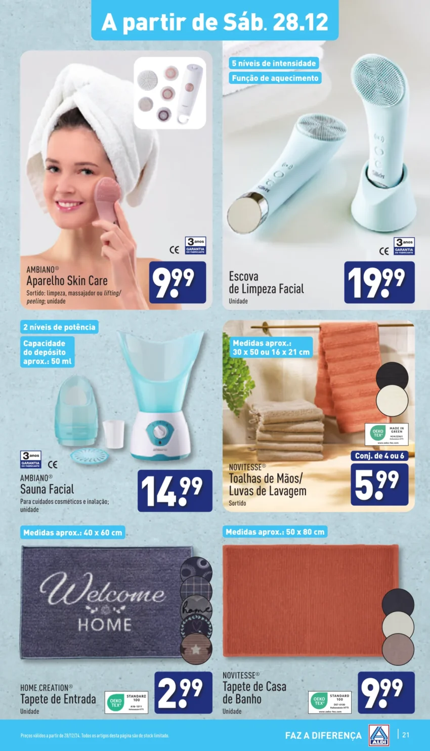 Antevis&atilde;o Folheto ALDI (23 a 29 dezembro)