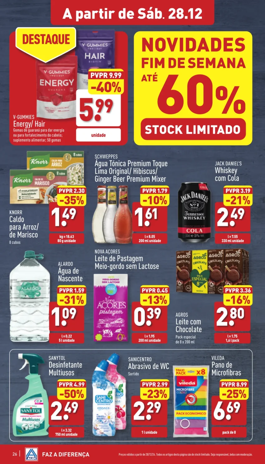 Antevis&atilde;o Folheto ALDI (23 a 29 dezembro)