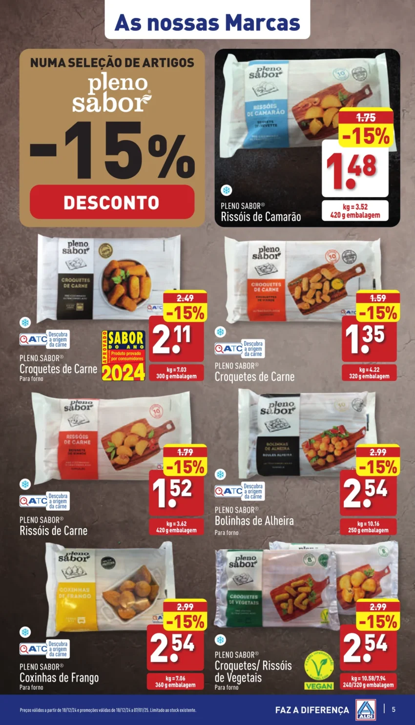 Antevis&atilde;o Folheto ALDI (23 a 29 dezembro)