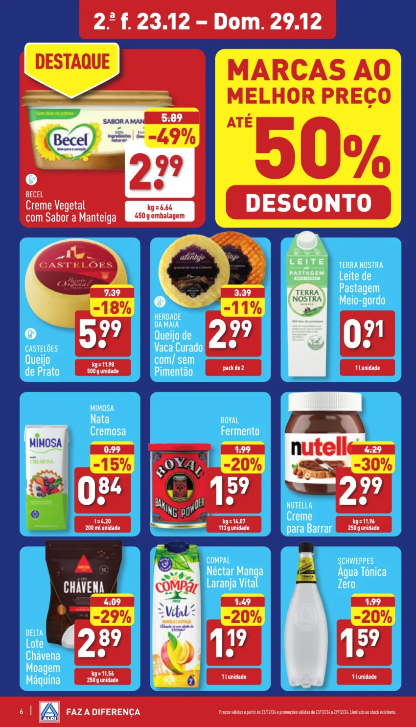 Antevis&atilde;o Folheto ALDI (23 a 29 dezembro)
