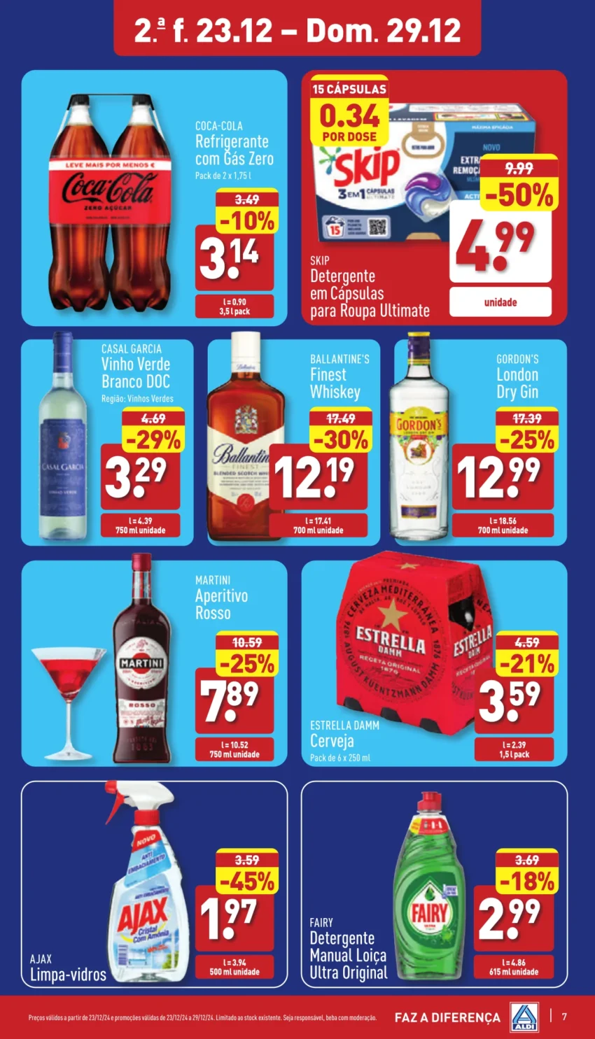 Antevis&atilde;o Folheto ALDI (23 a 29 dezembro)