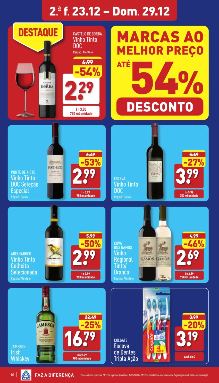 Antevis&atilde;o Folheto ALDI (23 a 29 dezembro)