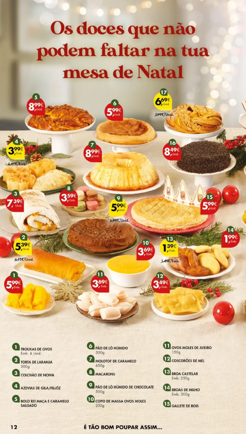 Antevis&atilde;o Folheto Pingo Doce (17 a 26 dezembro)