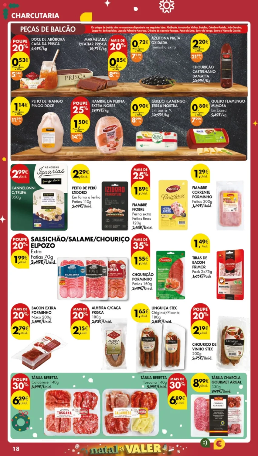 Antevis&atilde;o Folheto Pingo Doce (17 a 26 dezembro)