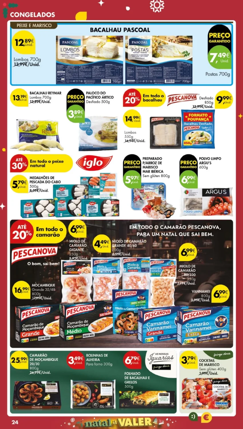 Antevis&atilde;o Folheto Pingo Doce (17 a 26 dezembro)