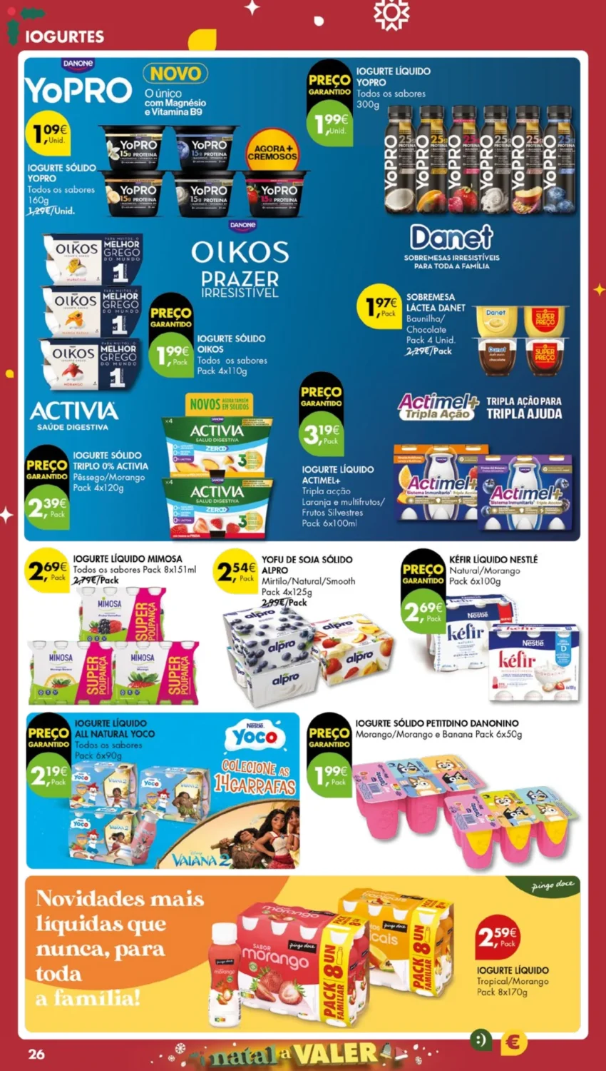 Antevis&atilde;o Folheto Pingo Doce (17 a 26 dezembro)