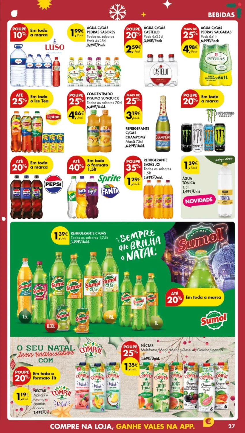 Antevis&atilde;o Folheto Pingo Doce (17 a 26 dezembro)