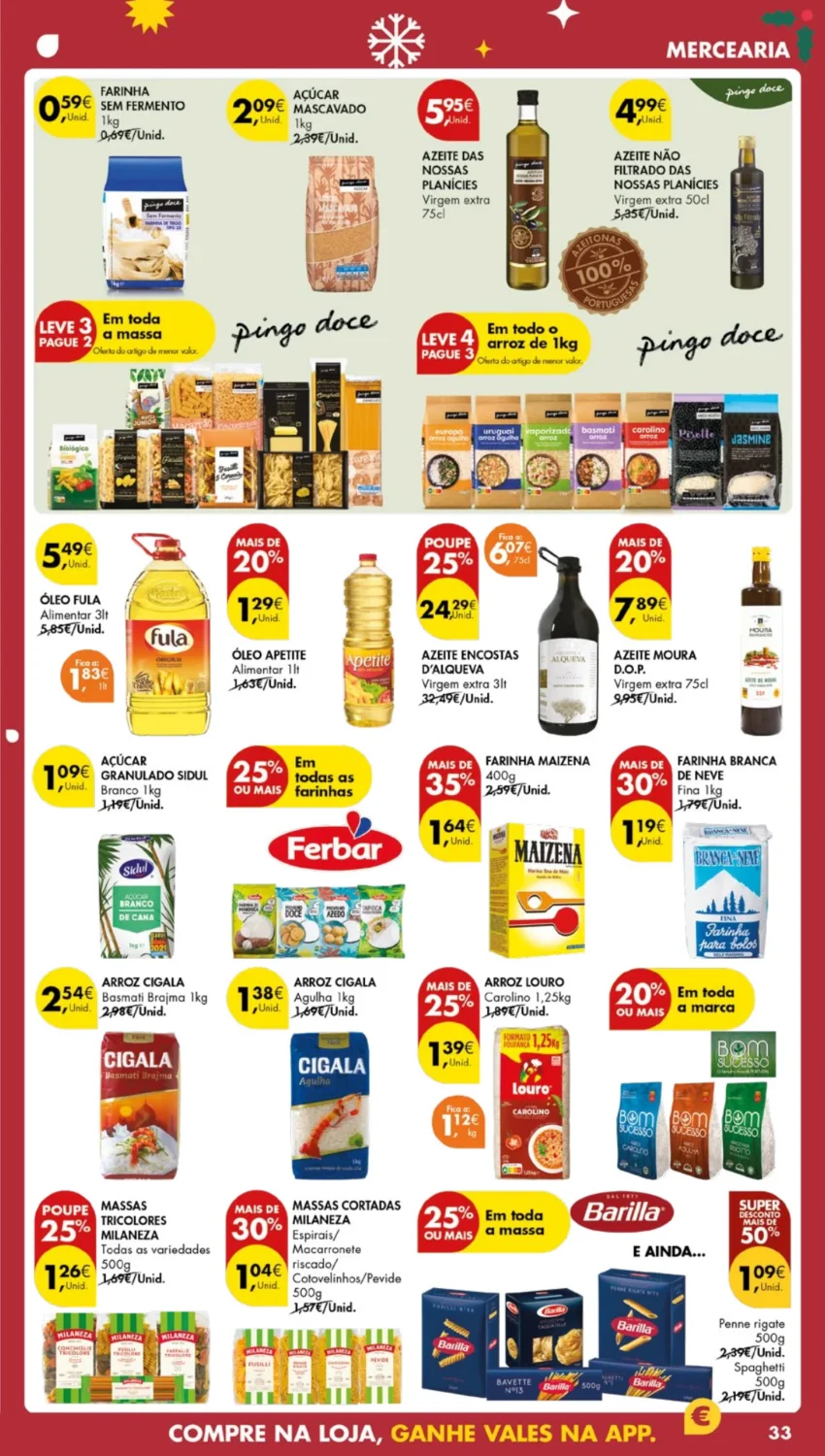 Antevis&atilde;o Folheto Pingo Doce (17 a 26 dezembro)