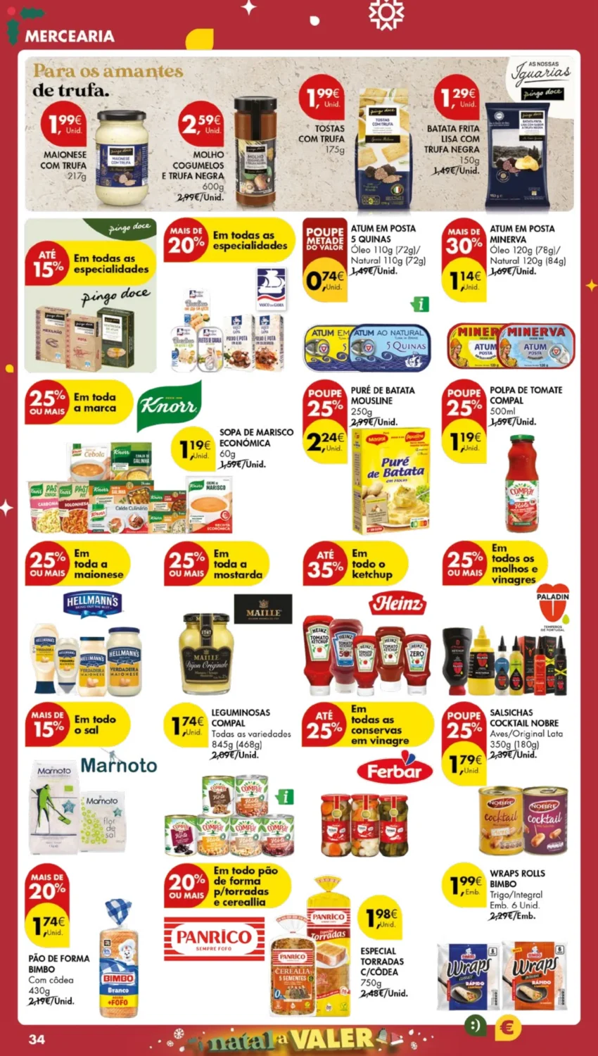 Antevis&atilde;o Folheto Pingo Doce (17 a 26 dezembro)