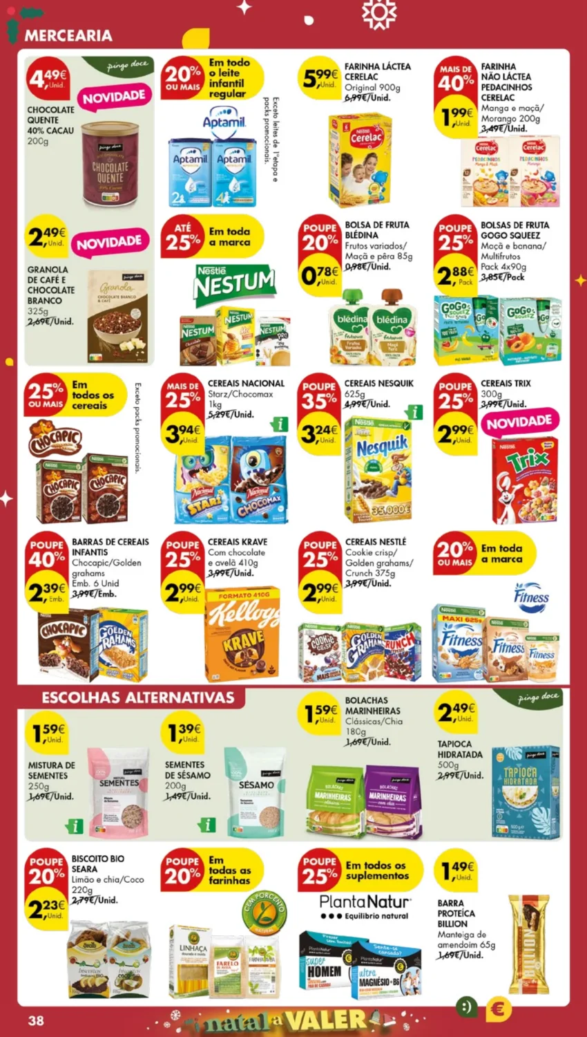 Antevis&atilde;o Folheto Pingo Doce (17 a 26 dezembro)