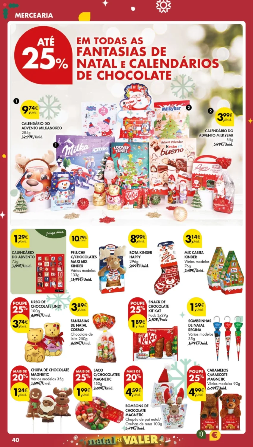 Antevis&atilde;o Folheto Pingo Doce (17 a 26 dezembro)