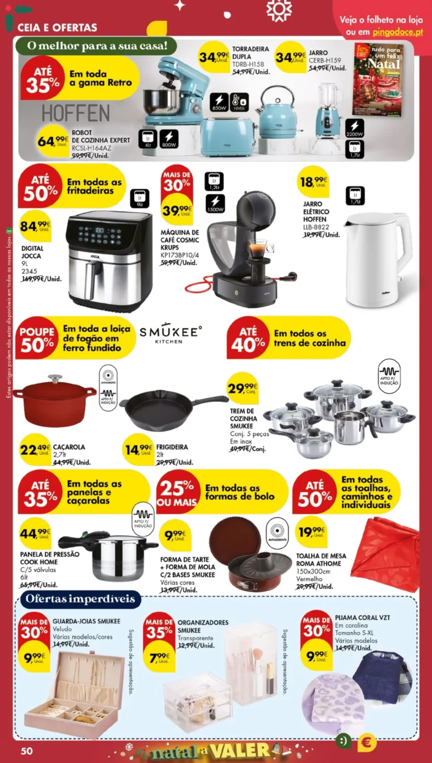 Antevis&atilde;o Folheto Pingo Doce (17 a 26 dezembro)