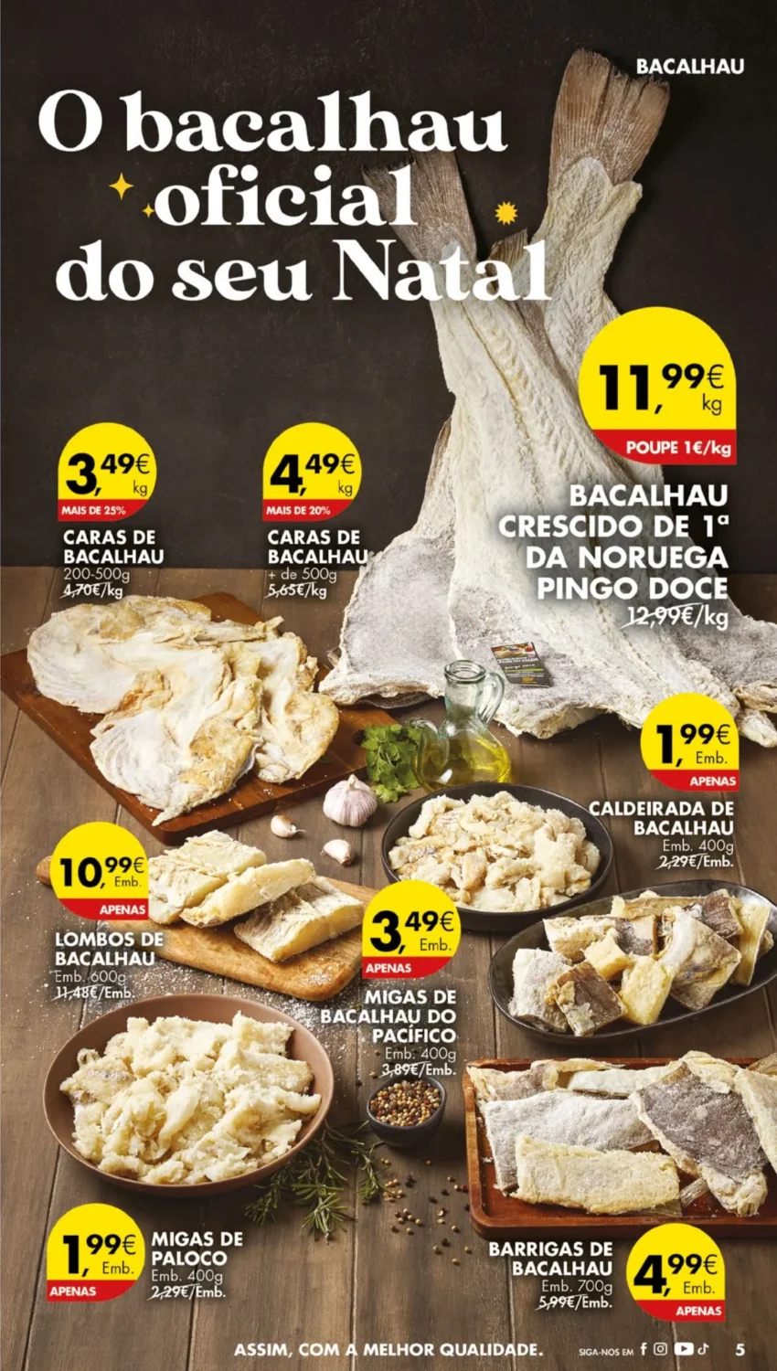 Antevis&atilde;o Folheto Pingo Doce (17 a 26 dezembro)