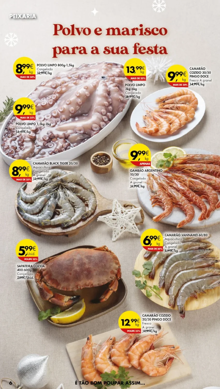 Antevis&atilde;o Folheto Pingo Doce (17 a 26 dezembro)