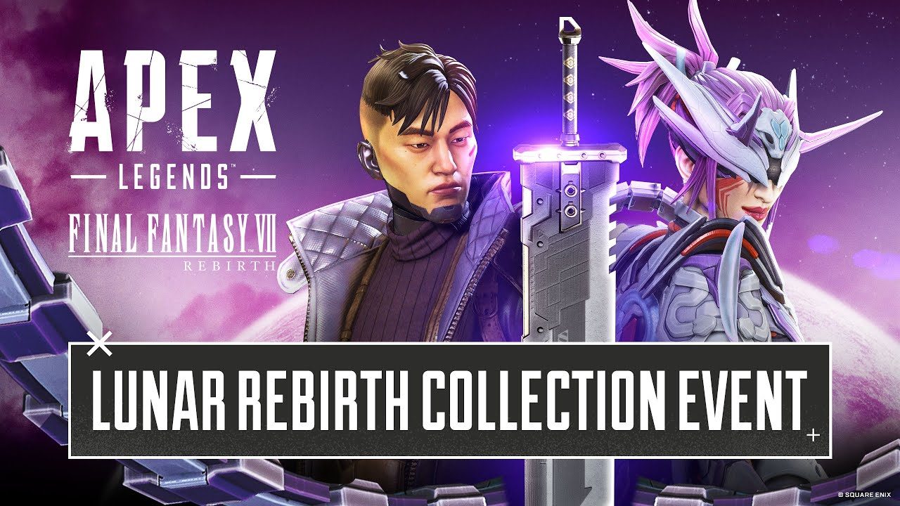 Apex Legends e FINAL FANTASY VII REBIRTH juntos novamente no Lunar Rebirth Collection Event