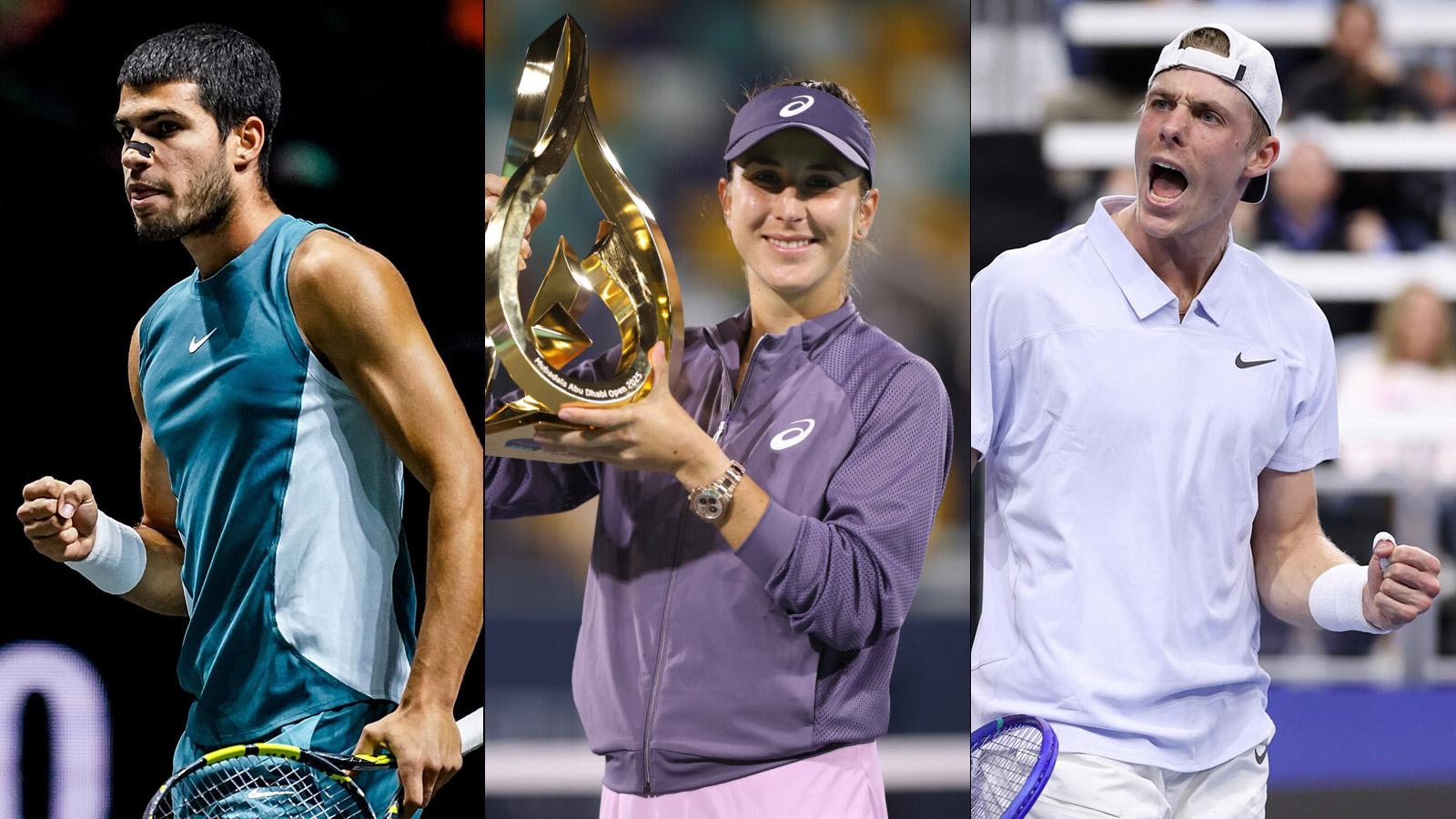 Alcaraz e Bencic: Reis e Rainhas da Semana do T&eacute;nis