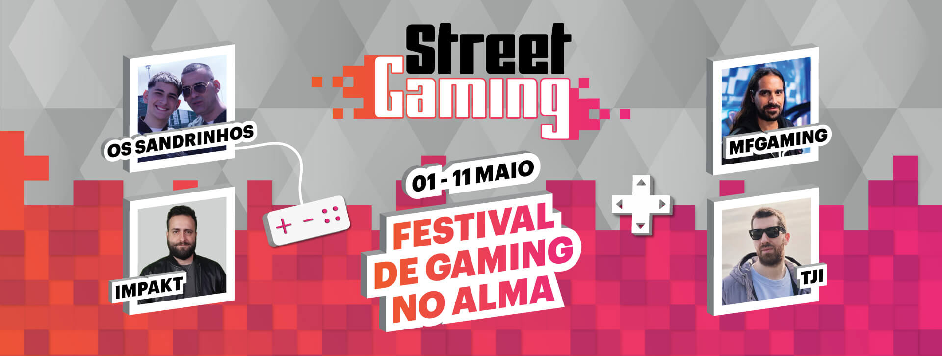 Alma Shopping em Coimbra recebe o festival Street Gaming at&eacute; dia 11 de Maio