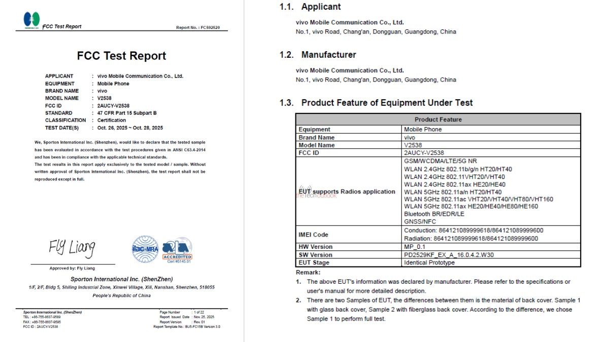 Vivo V70: Detalhes vazam em certifica&ccedil;&atilde;o