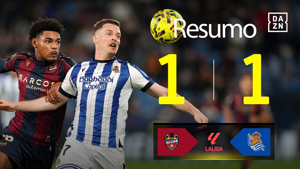 Resumo | Levante 1-1 Real Sociedad | LALIGA 25/26