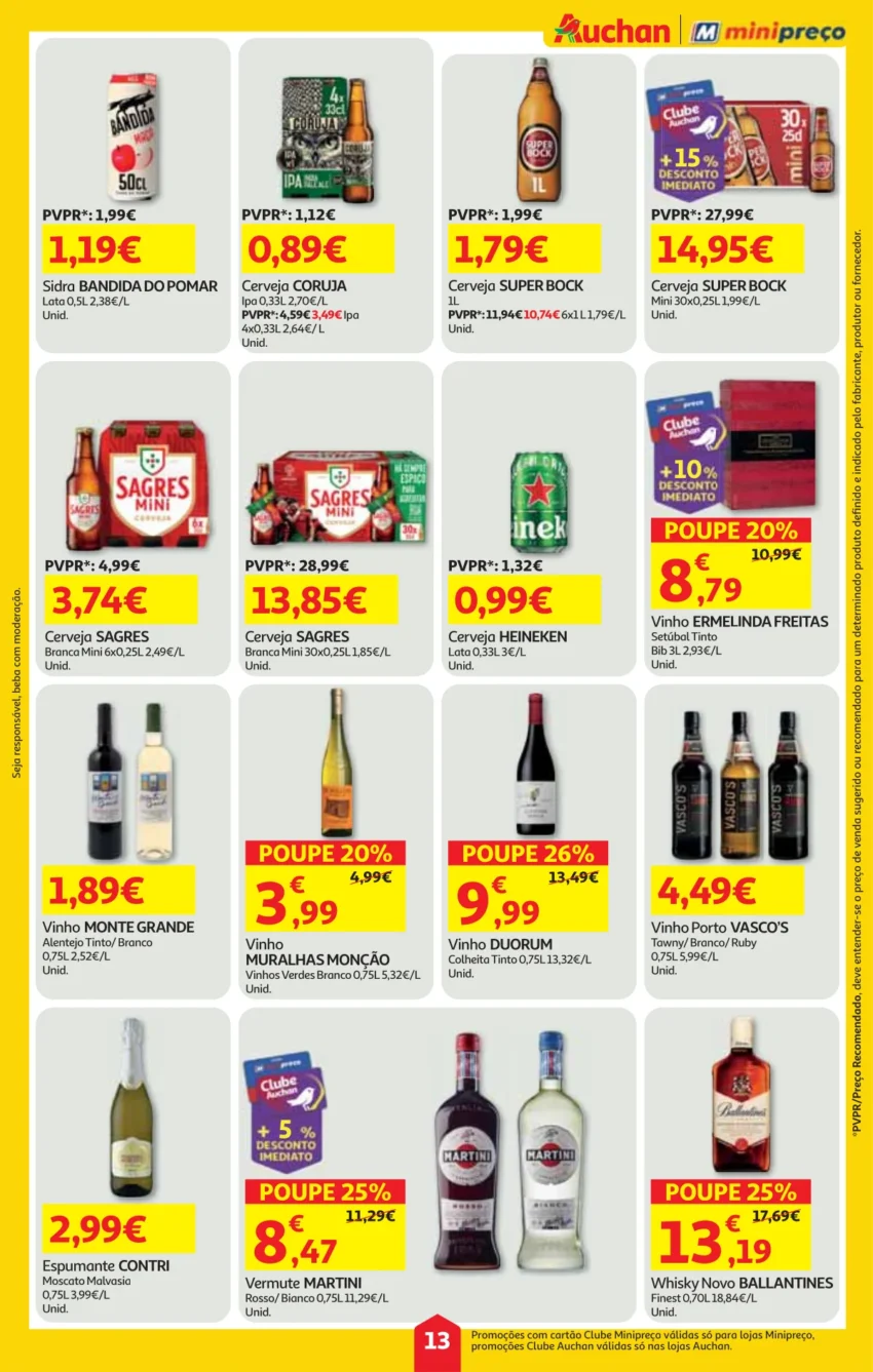Folheto Auchan/Minipre&ccedil;o (11 a 17 dezembro)