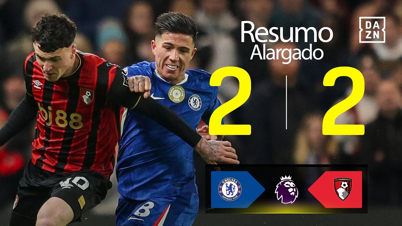 Resumo alargado | Chelsea 2-2 Bournemouth | Premier League 25/26