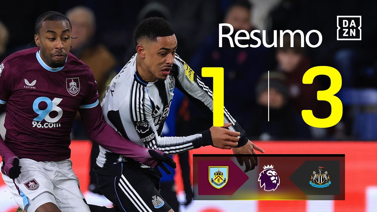 Resumo | Burnley 1-3 Newcastle | Premier League 25/26