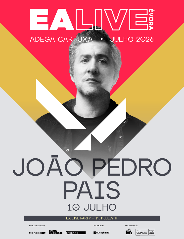EA LIVE &Eacute;VORA – JO&Atilde;O PEDRO PAIS
