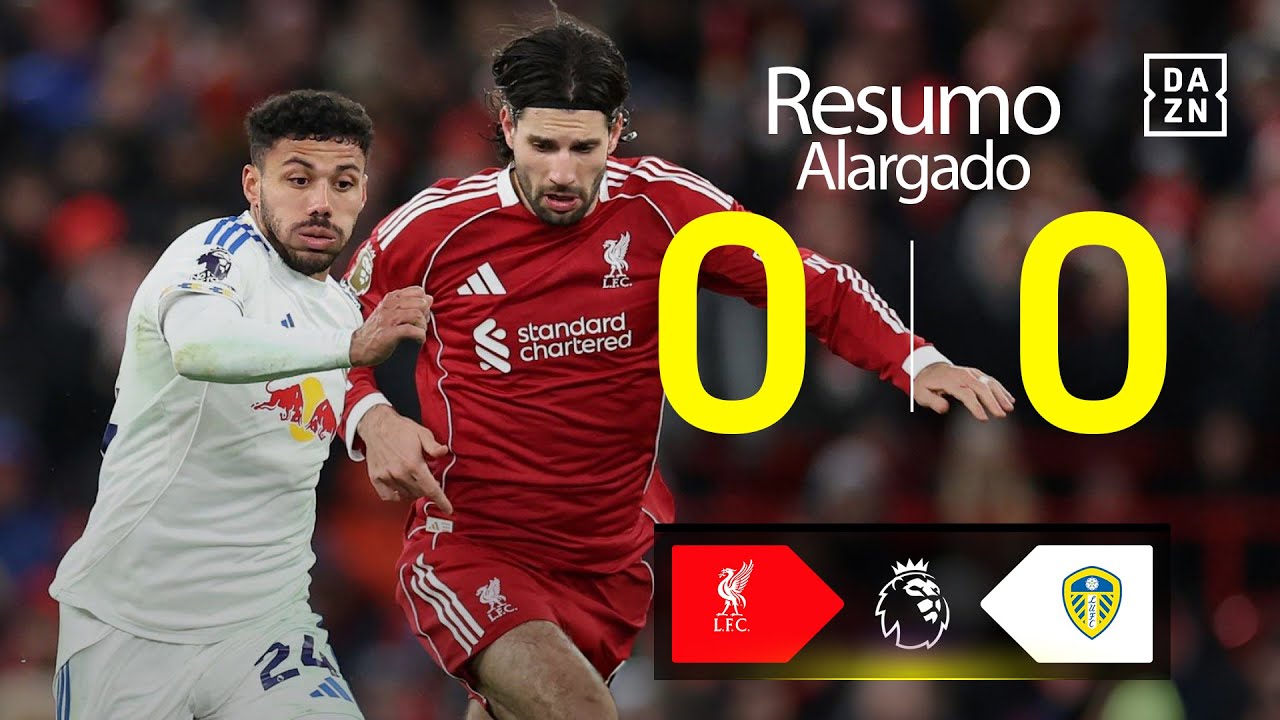 Resumo alargado | Liverpool 0-0 Leeds | Premier League 25/26