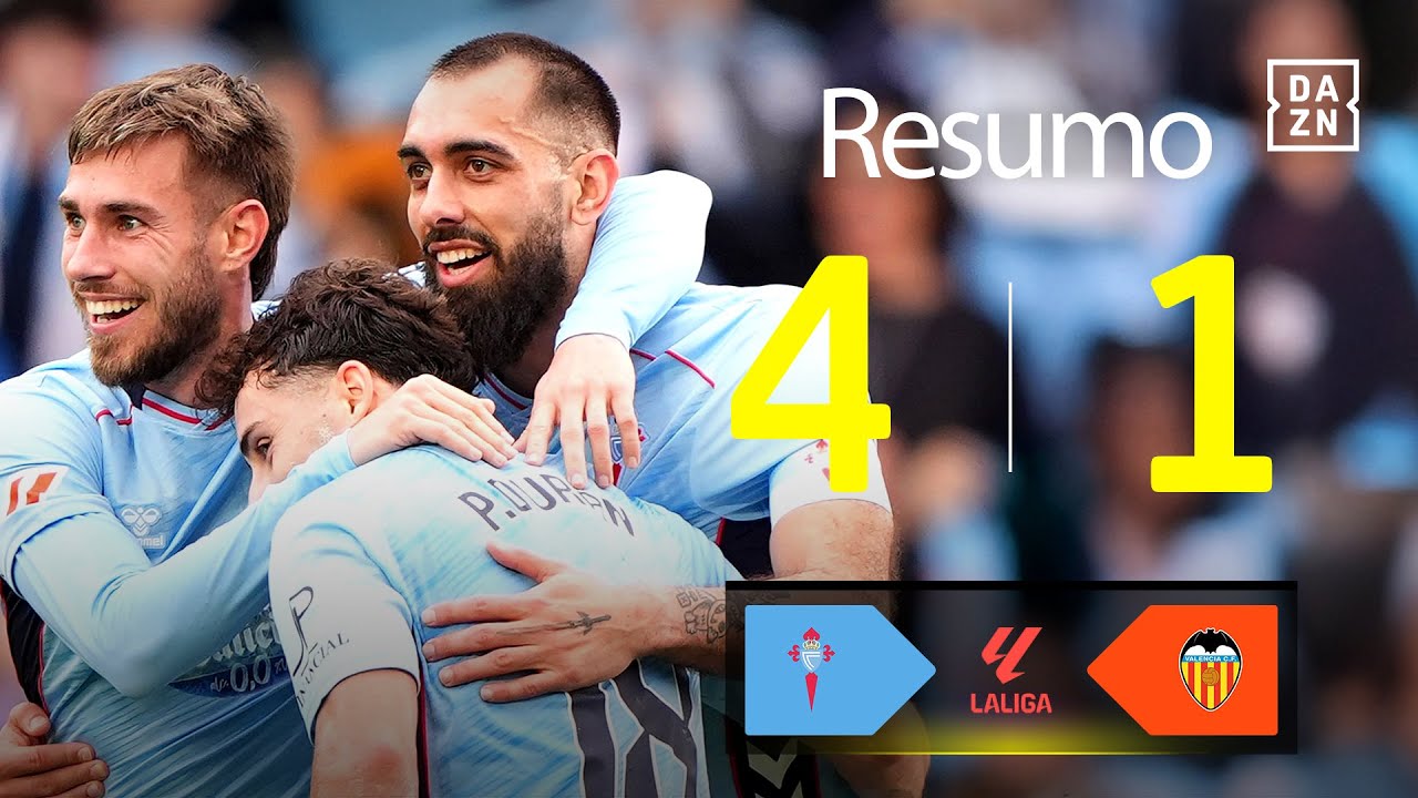 Resumo | Celta de Vigo 4-1 Valencia | LALIGA 25/26