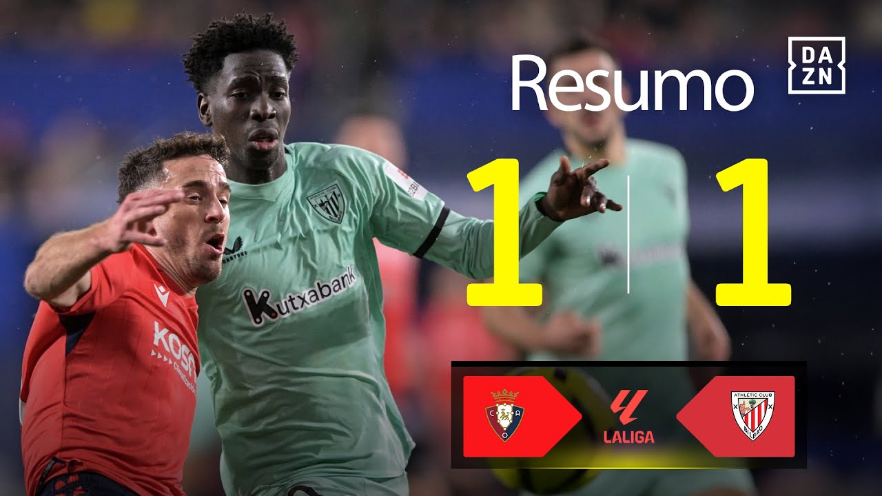 Resumo | Osasuna 1-1 Athletic Bilbao | LALIGA 25/26